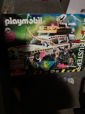 Ghostbusters Ecto-1 Kids Toy Vehicle - White